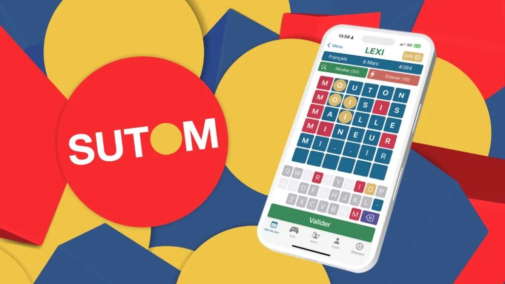 Sutom — solution et indice du jour