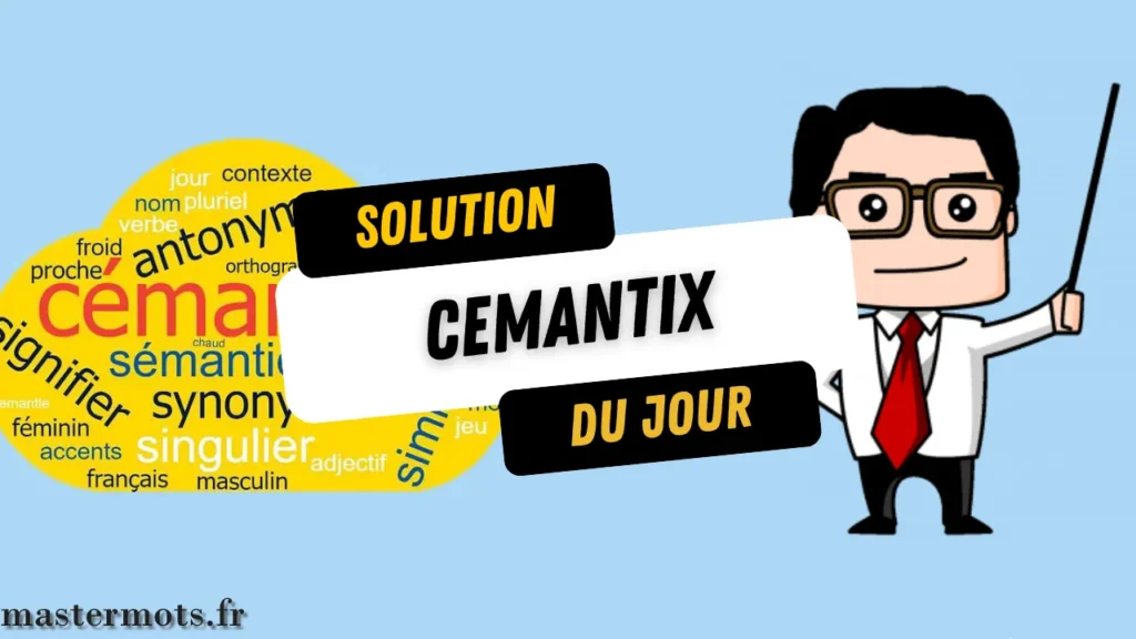 Illustration dynamique représentant l'analyse de l'indice Cemantix, avec des éléments graphiques modernes et une interface numérique évoquant l'innovation et la solution du jour.